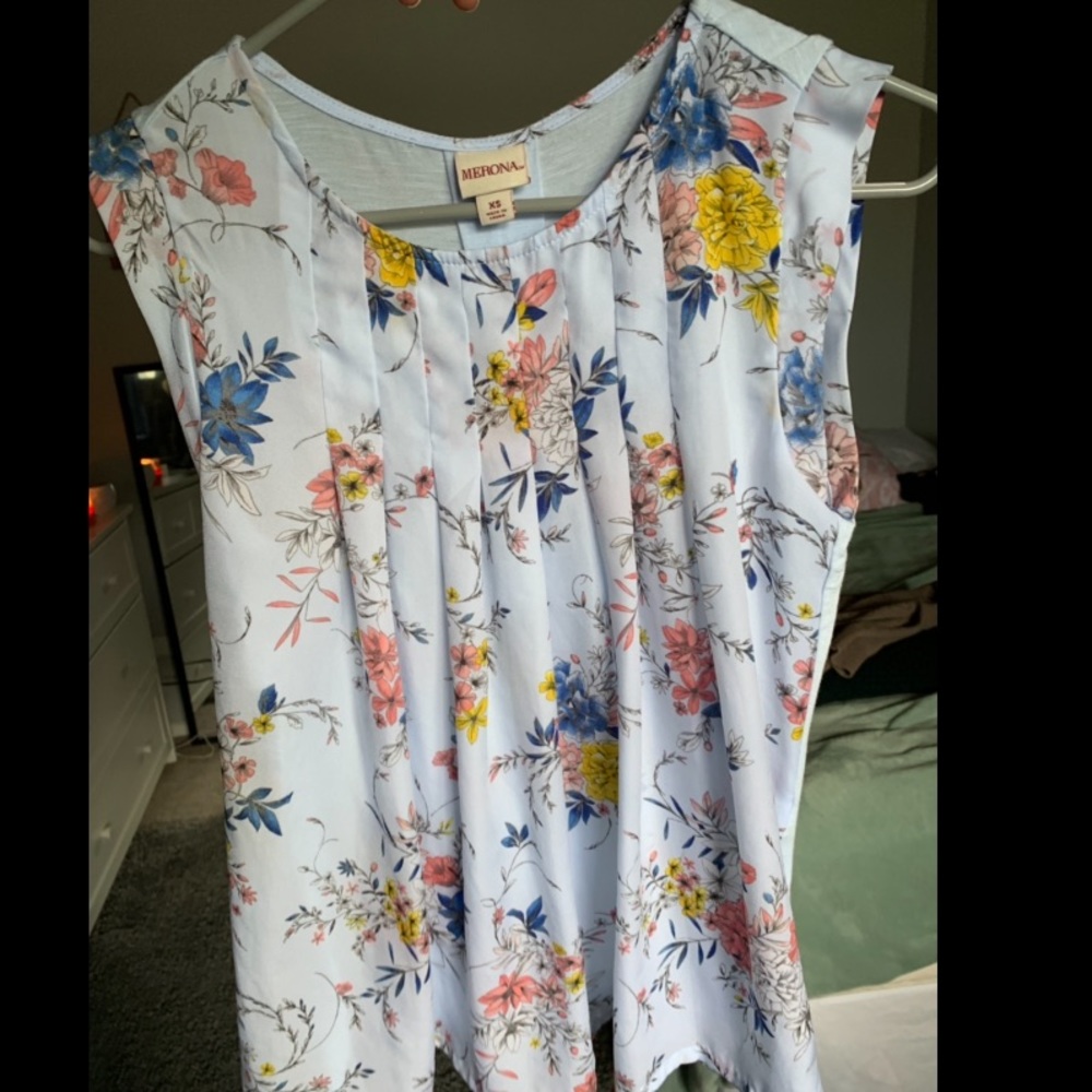 Merona sleeveless blouse